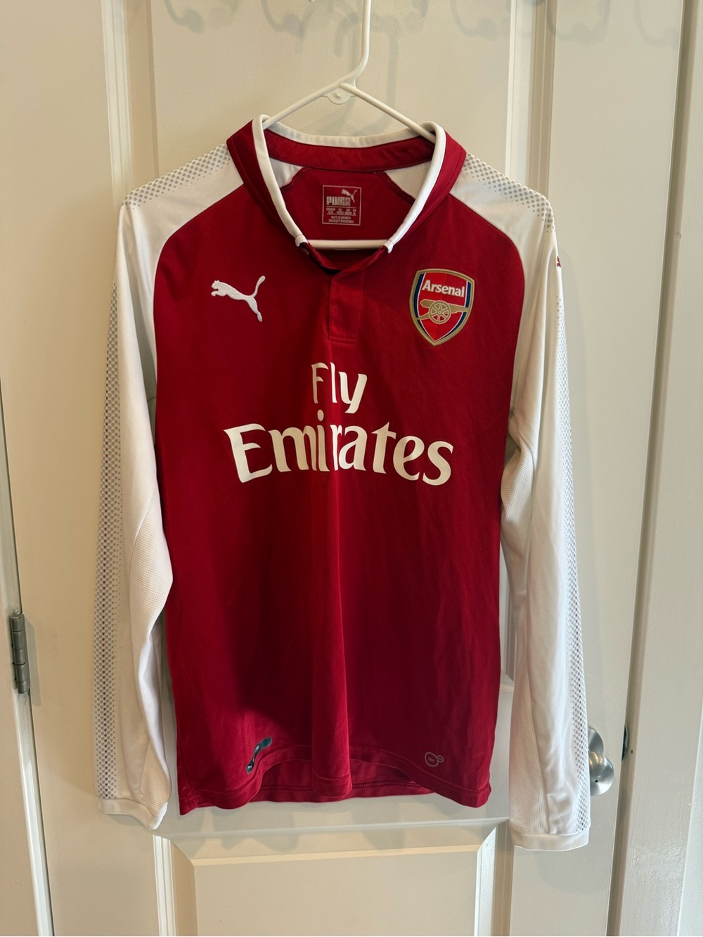Puma Arsenal FC 2017/18 Long Sleeve Home Shirt
